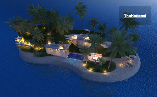 Nakheel approves designs for 33 Floating Islands at Dubai’s The World project