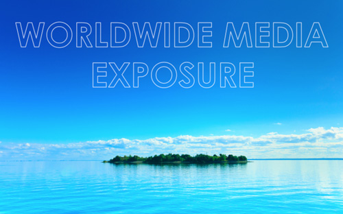 Worldwide media exposure